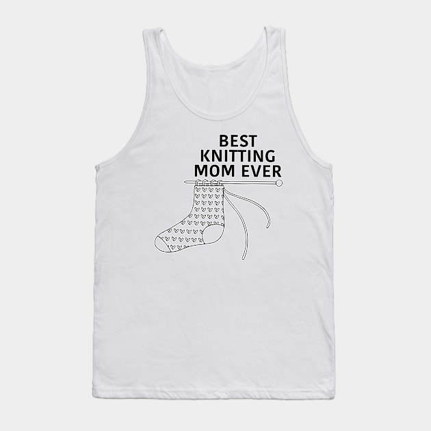 Best Knitting Mom Ever Tank Top by nextneveldesign